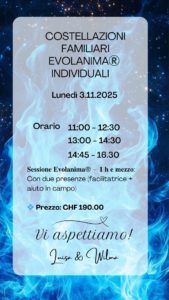 𝗦𝗘𝗦𝗦𝗜𝗢𝗡𝗜 𝗖𝗢𝗦𝗧𝗘𝗟𝗟𝗔𝗭𝗜𝗢𝗡𝗘 𝗙𝗔𝗠𝗜𝗟𝗜𝗔𝗥𝗘 𝗜𝗡𝗗𝗜𝗩𝗜𝗗𝗨𝗔𝗟𝗘 – 𝗠𝗘𝗧𝗢𝗗𝗢 𝗘𝗩𝗢𝗟𝗔𝗡𝗜𝗠𝗔® 7dcec202 fe25 46b0 8786 0a2a2aa80578