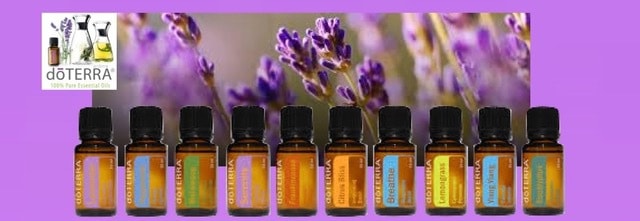 Oli essenziali DōTerra per i 7 chakra - AuraSpray Energizzati e Puri al 100 % Immagine oli Spazio Indaco 2