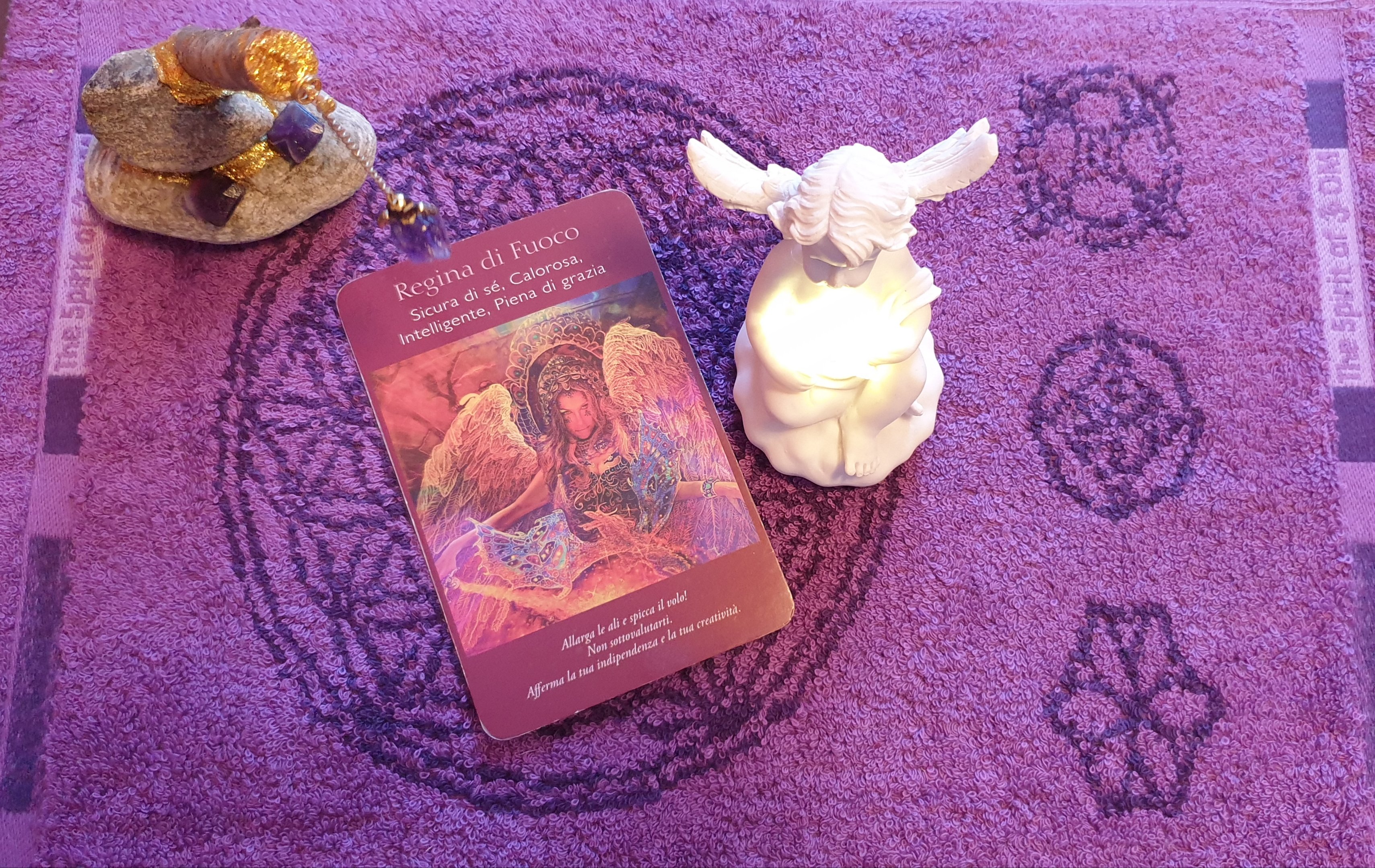 Messaggio tramite l’estrazione di una Carta Angelica del 15 febbraio 2019 ore 12:19 – REGINA DI FUOCO